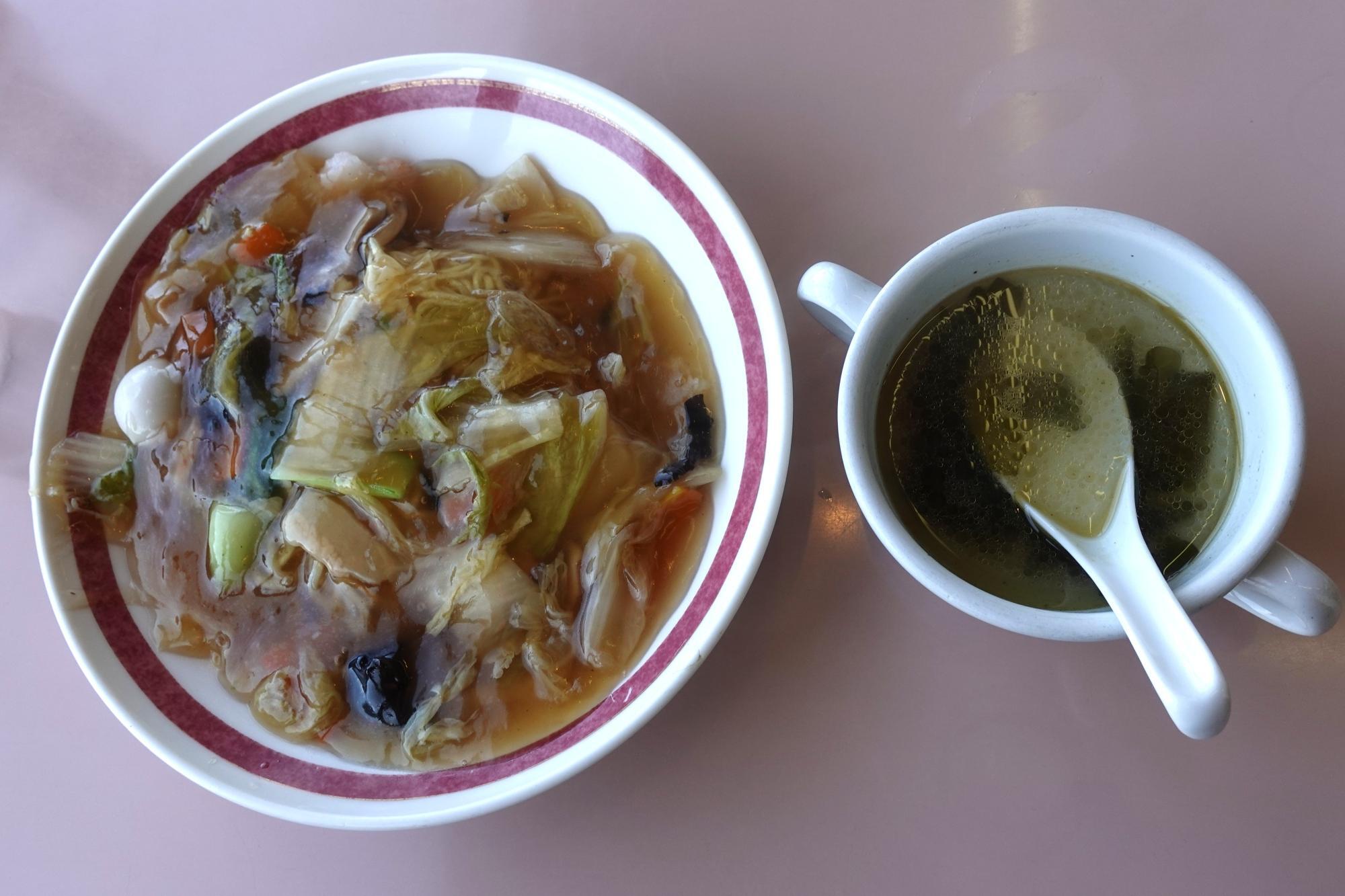 黄鶴楼 五目あんかけ焼きそば