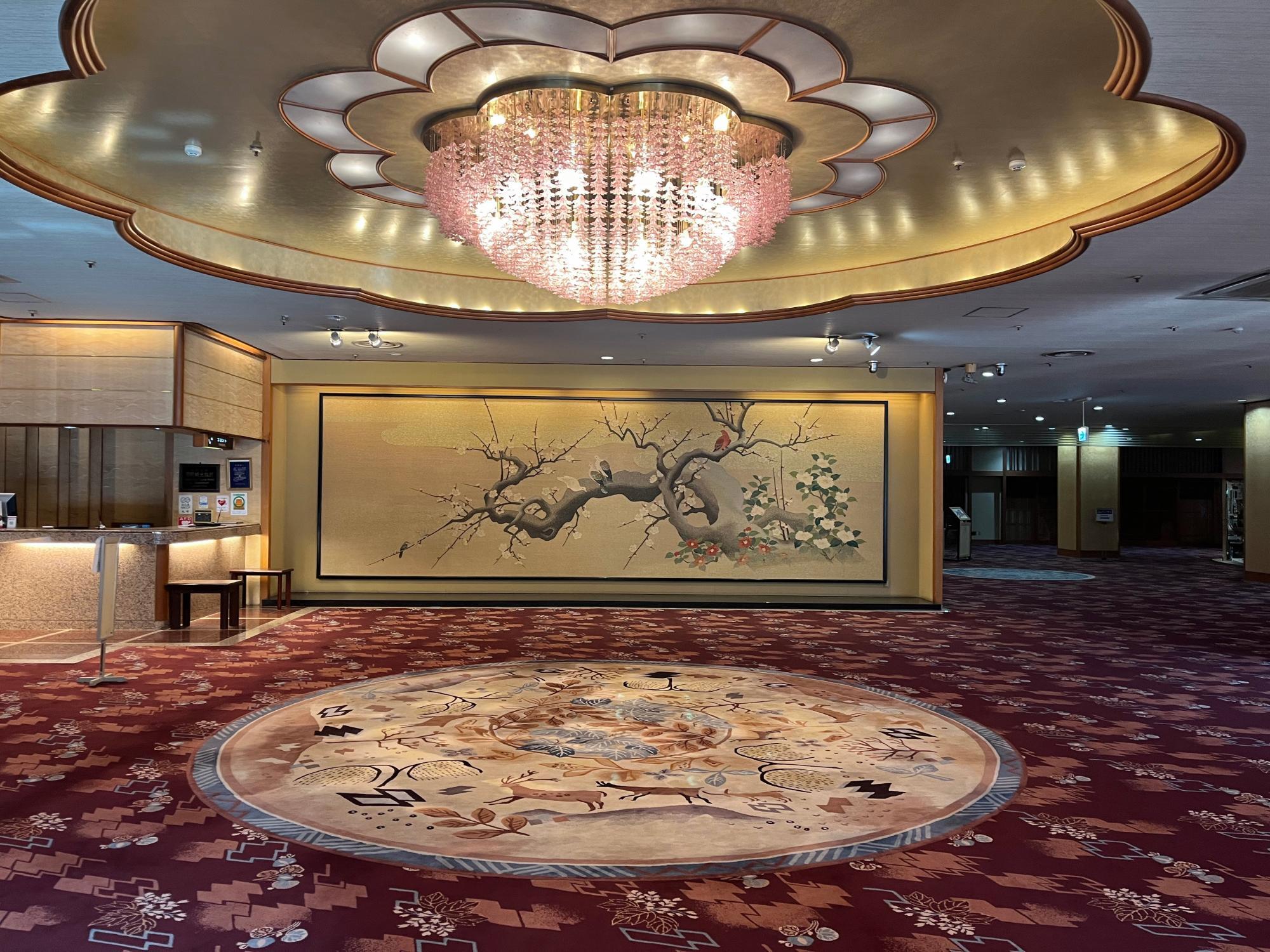 芦ノ牧温泉 丸峰観光ホテル エントランス ホール