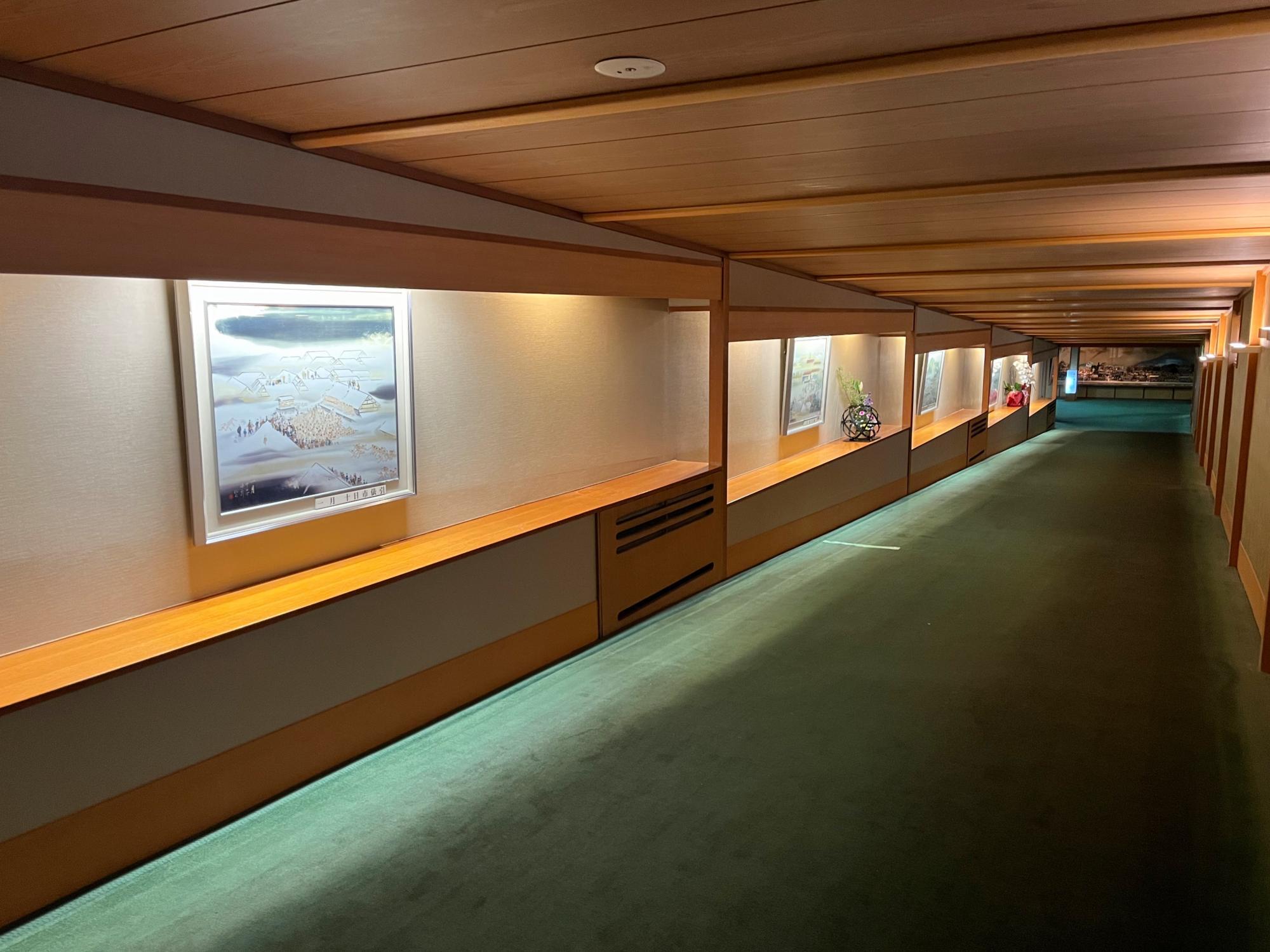 芦ノ牧温泉 丸峰観光ホテル 渡り廊下「夢のかけ橋」