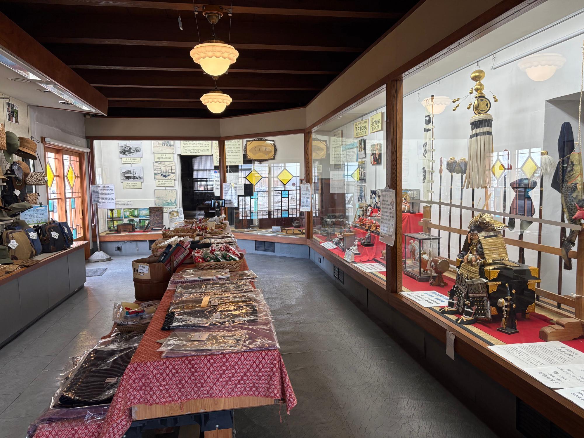 若喜商店 商店 店内 展示資料室