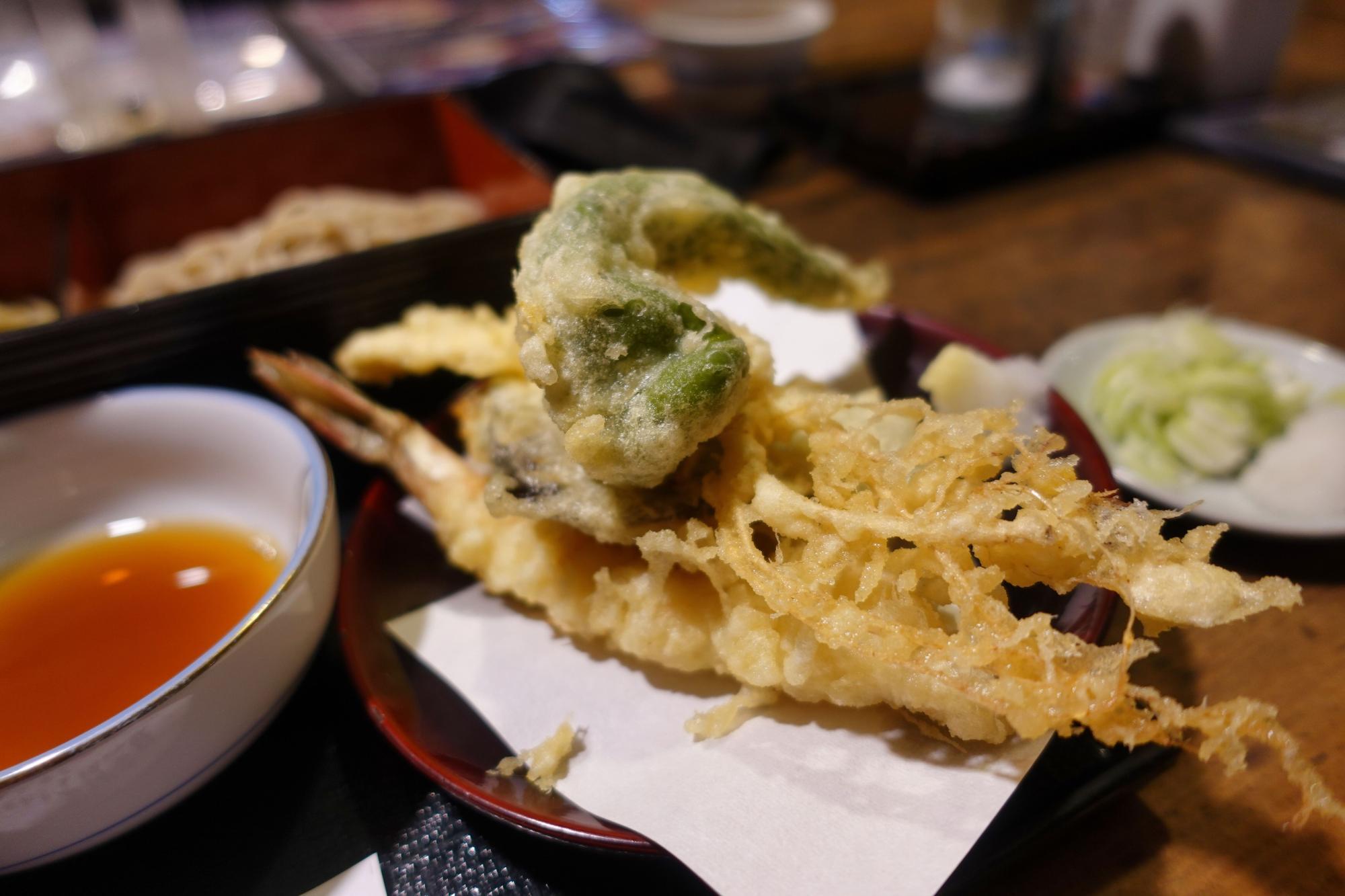 桐屋・権現亭 天ぷら