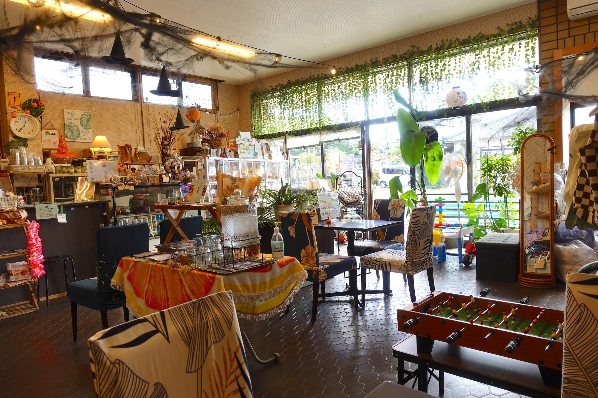 ベーカリー＆カフェ バスケット 店内