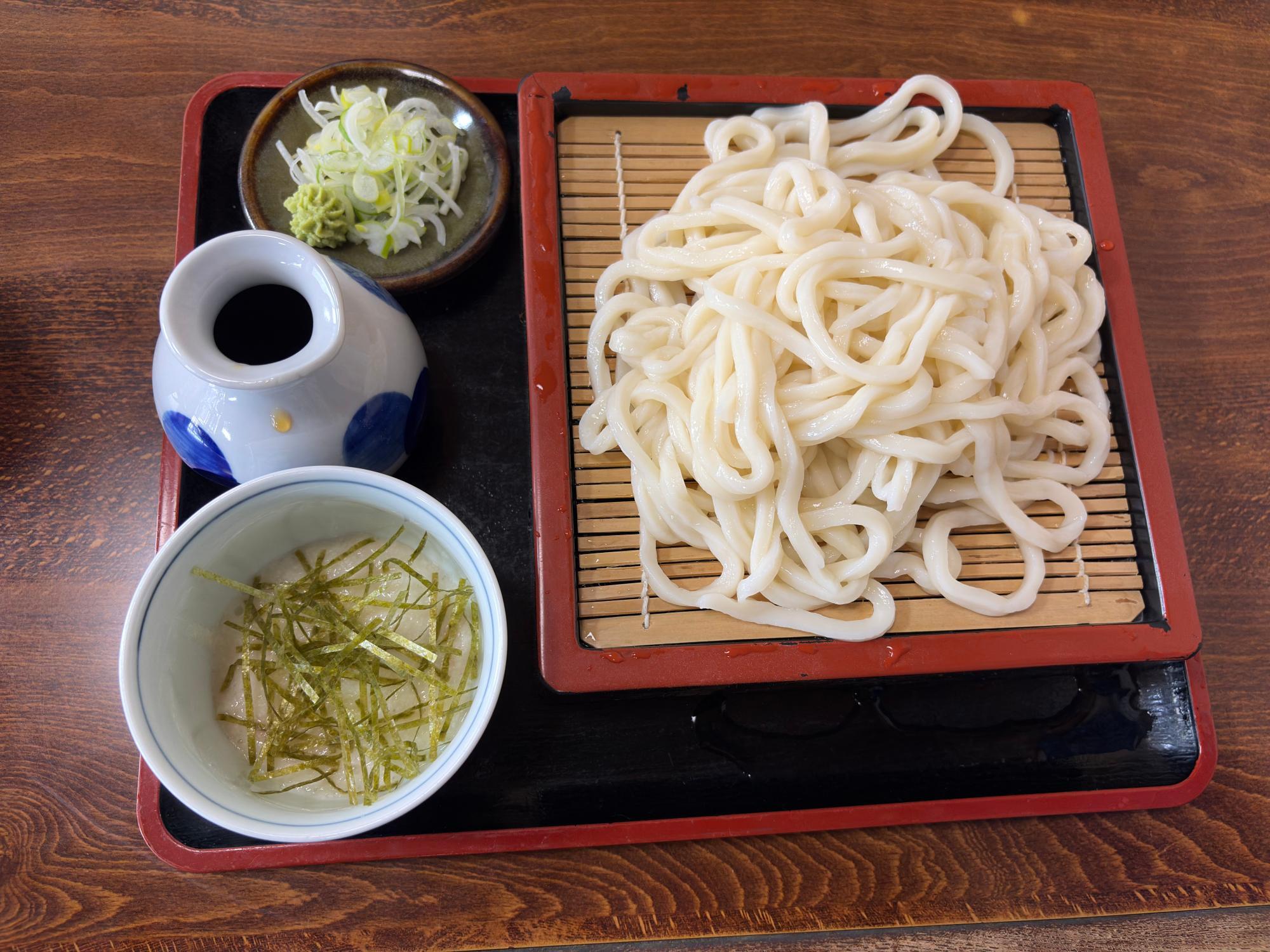とろろ うどん 冷