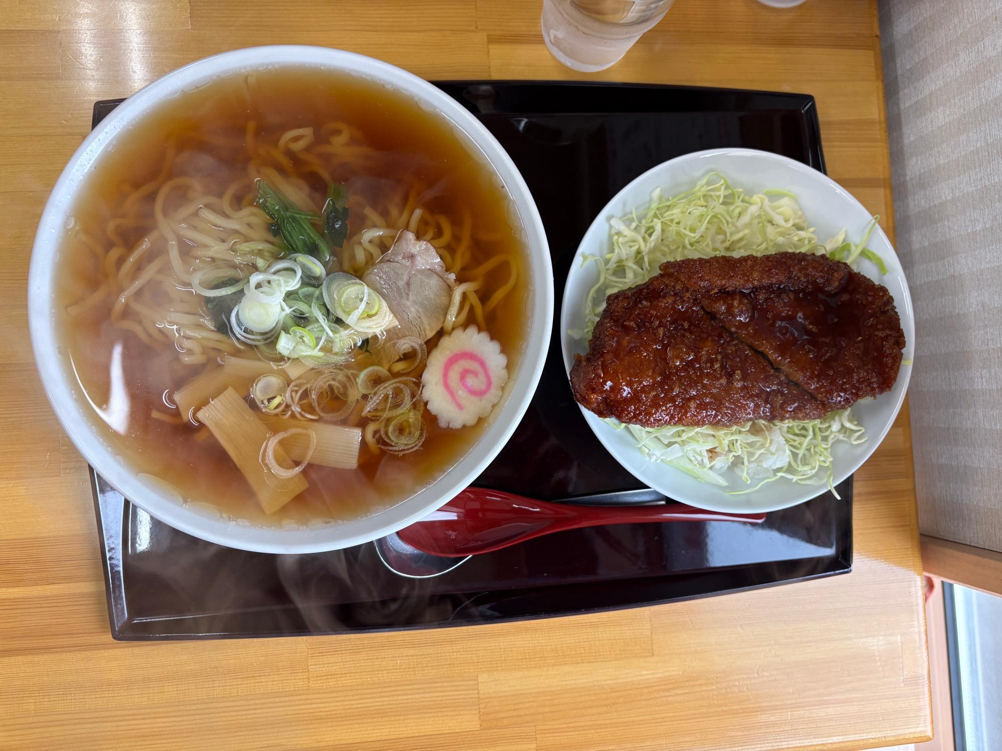 ラーメン＋ミニソースカツ丼