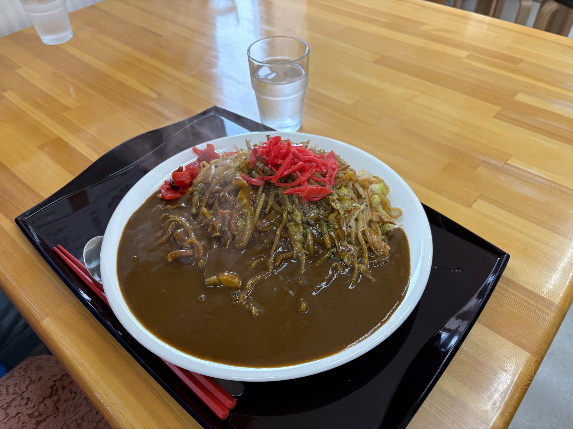 カレー焼きそば