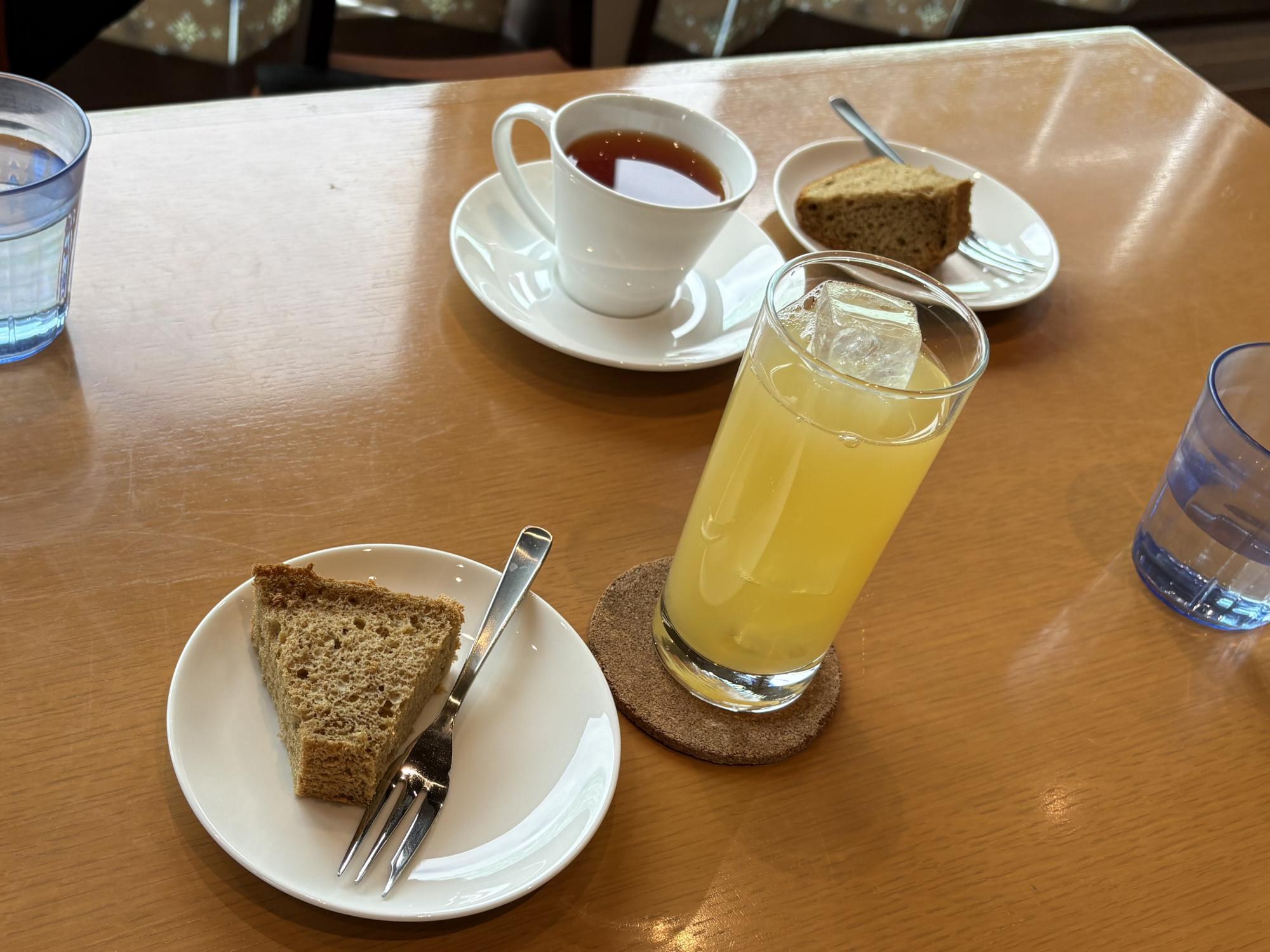 あぐりかふぇC's （アグリカフェシーズ） セットのデザートとドリンク