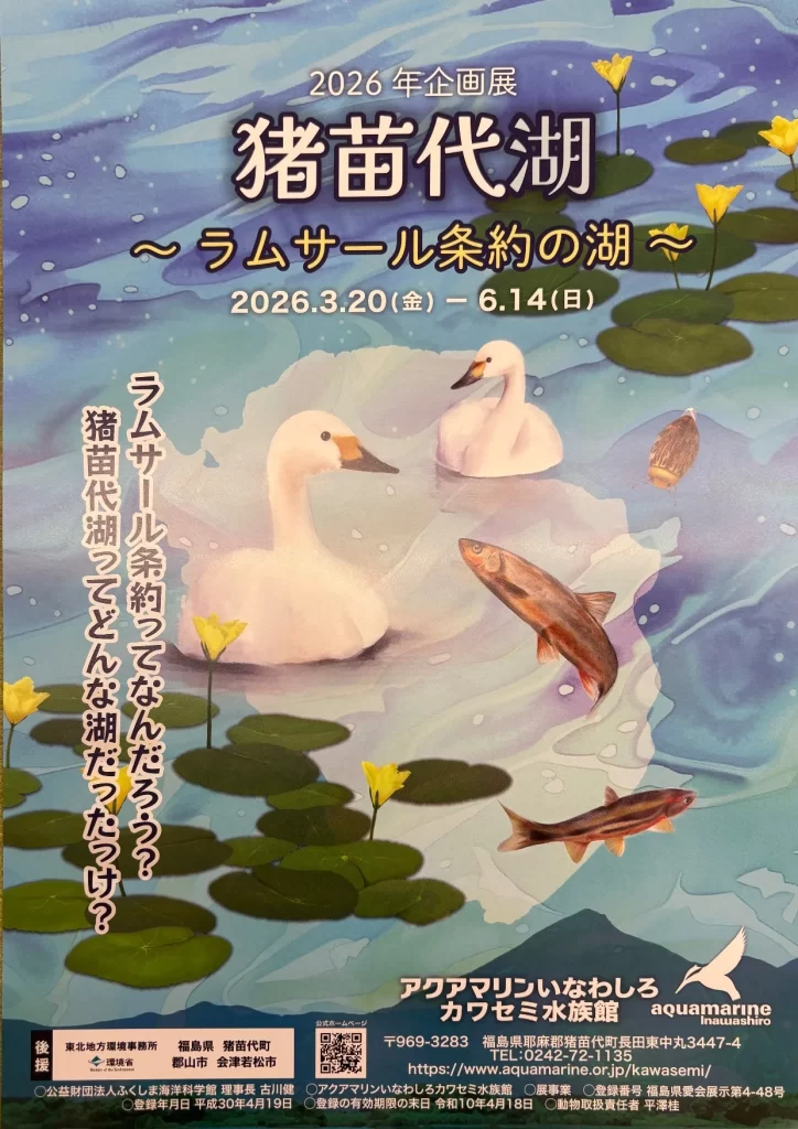 猪苗代湖 ～ラムサール条約の湖～ 02｜イベント｜2026-05-09